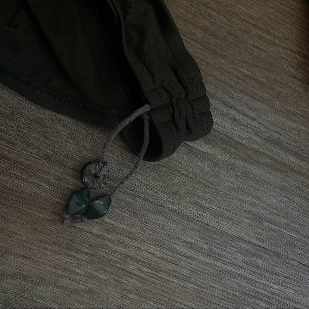 Army Green 2000s Beaded Bikini Set - Picture 3 of 3